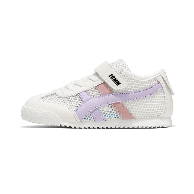 Нескользящие и дышащие низкие повседневные кроссовки для детей FCMM, розовый/фиолетовый 
Нескользящие и дышащие низкие повседневные кроссовки для детей FCMM, розовый/фиолетовый