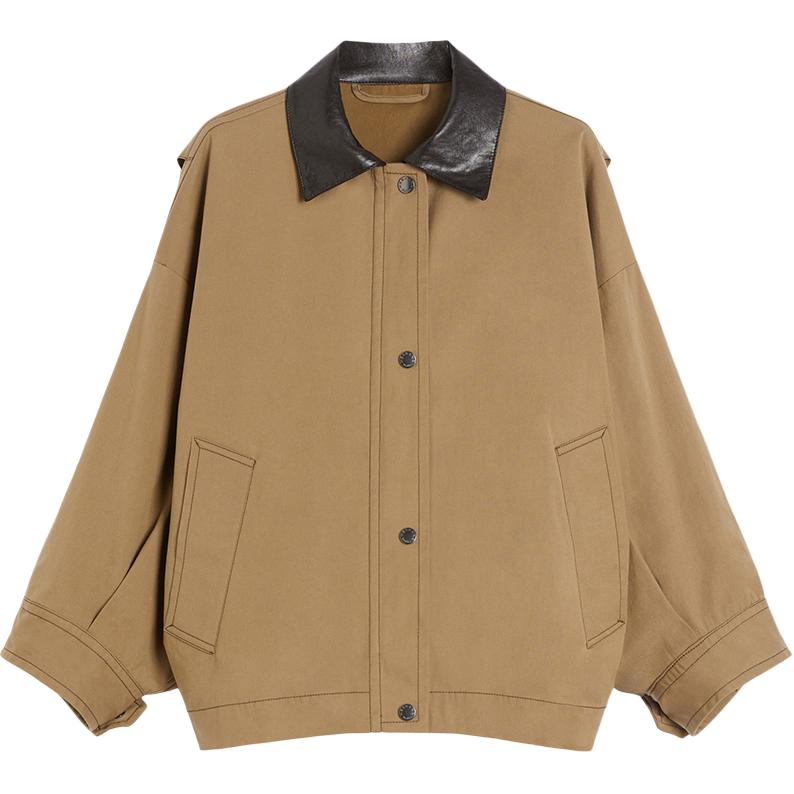 Куртка oversize с кожаными вставками WEEKEND MaxMara, sand
Куртка oversize с кожаными вставками WEEKEND MaxMara, sand