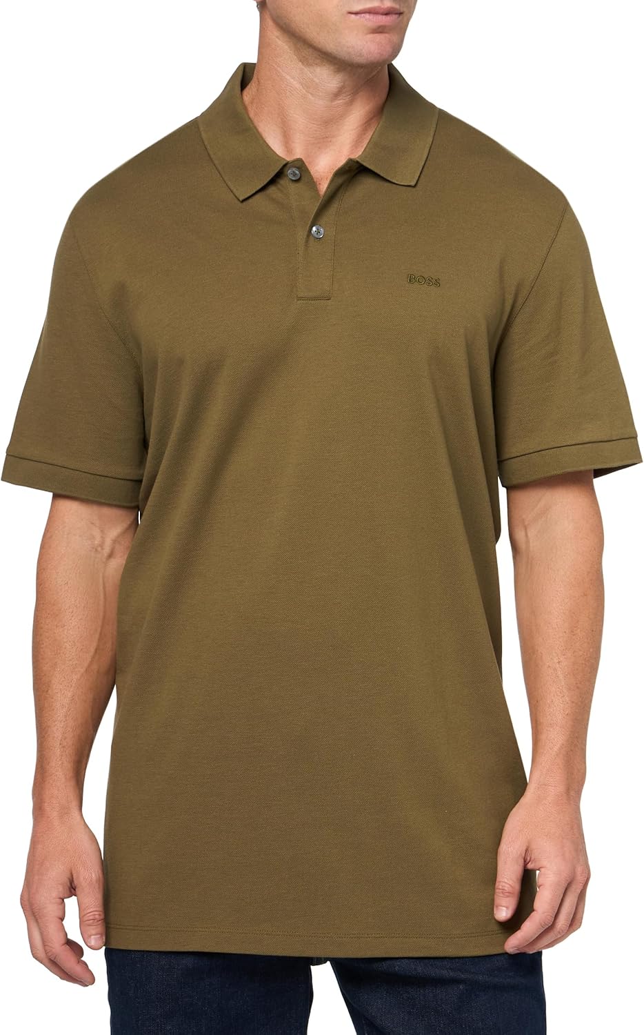 BOSS Мужская поло Regular Fit, Split Pea
BOSS Мужская поло Regular Fit, Split Pea