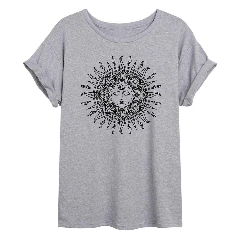 Детская футболка большого размера с декоративным рисунком солнца Licensed Character, серый
Детская футболка большого размера с декоративным рисунком солнца Licensed Character, серый