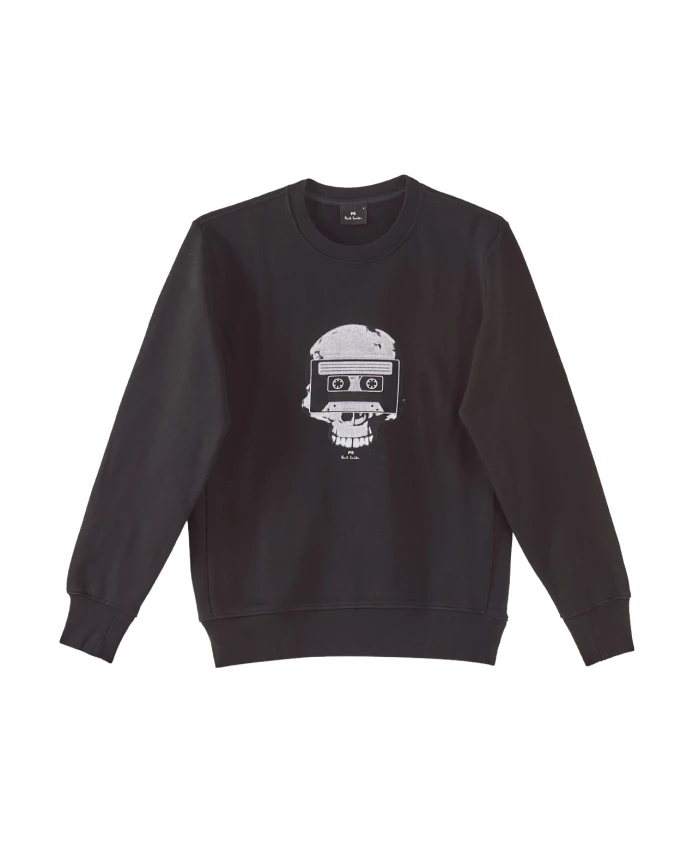 Толстовка с изображением черепа и ленты Ps By Paul Smith, черный
Толстовка с изображением черепа и ленты Ps By Paul Smith, черный