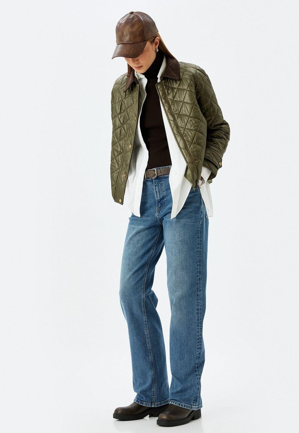 Джинсы прямого кроя Koton, синий деним
Джинсы прямого кроя Koton, синий деним