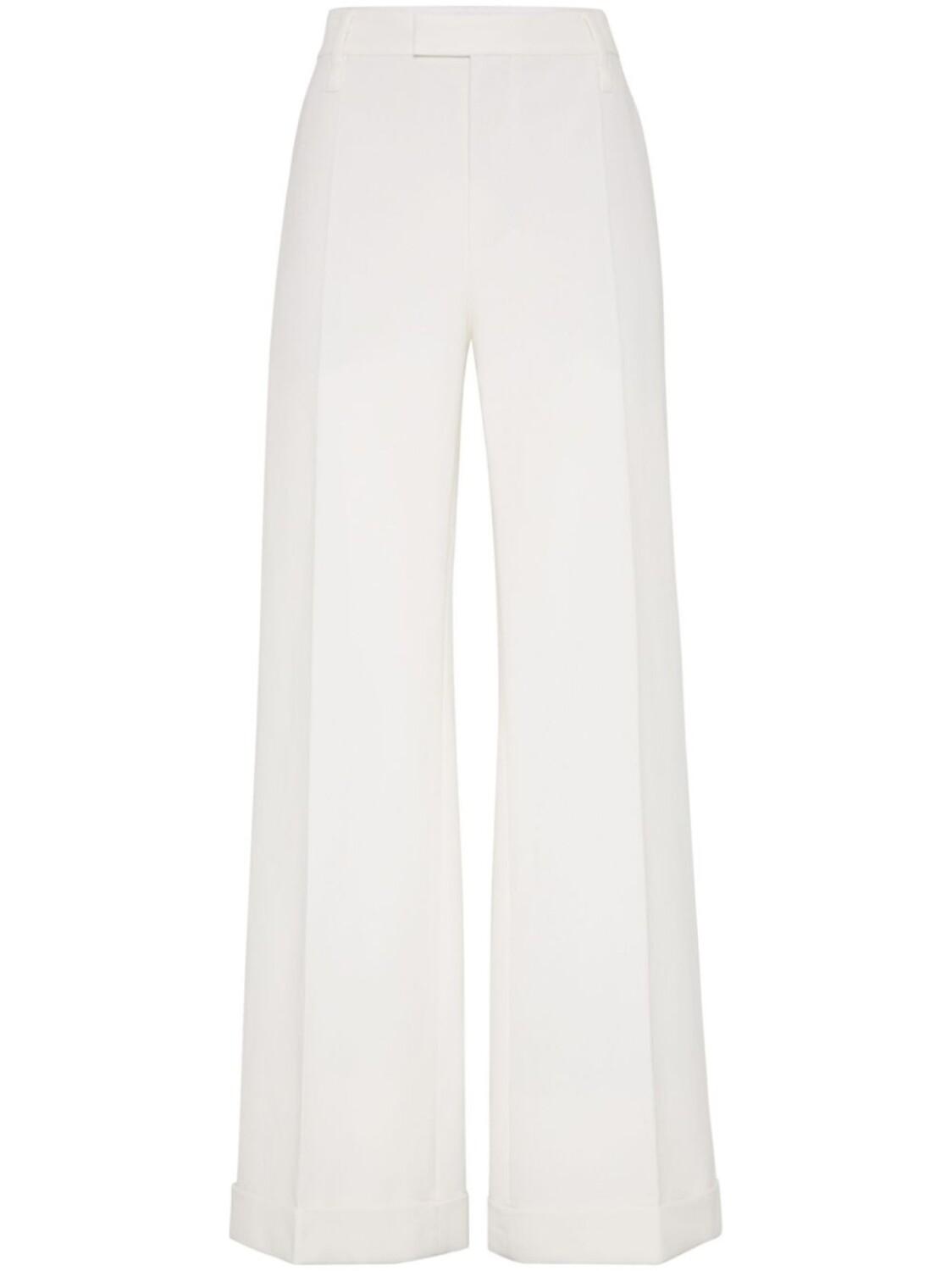 Расклешенные брюки Brunello Cucinelli, белый
Расклешенные брюки Brunello Cucinelli, белый