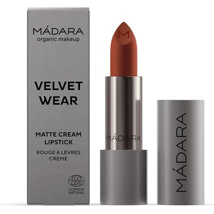 MÁDARA Organic Skincare Velvet WEAR Matte Cream Lipstick #33 Magma 3,8г
MÁDARA Organic Skincare Velvet WEAR Matte Cream Lipstick #33 Magma 3,8г