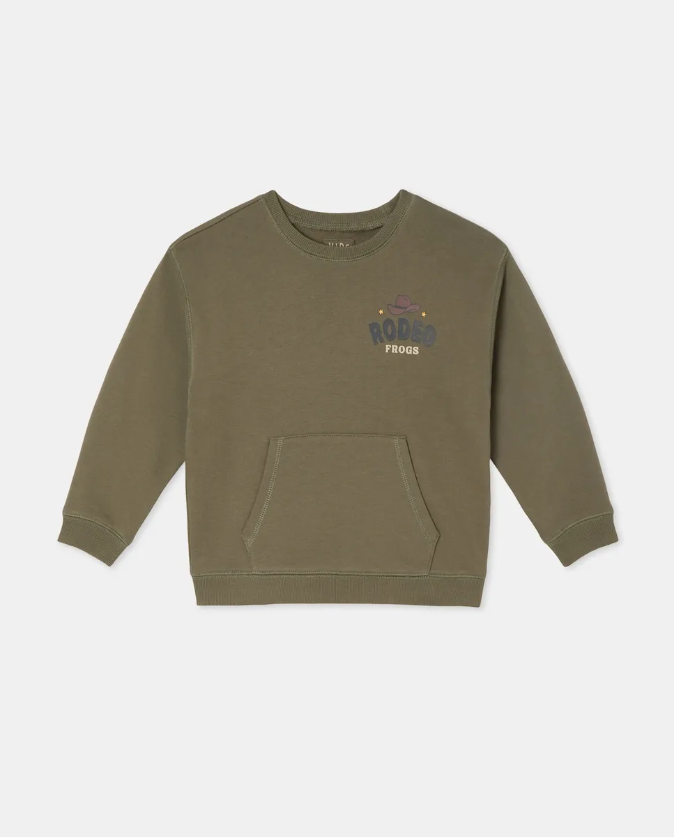 Свитшот с круглым вырезом и карманом кенгуру для мальчика Kids El Corte Inglés, зеленый
Свитшот с круглым вырезом и карманом кенгуру для мальчика Kids El Corte Inglés, зеленый