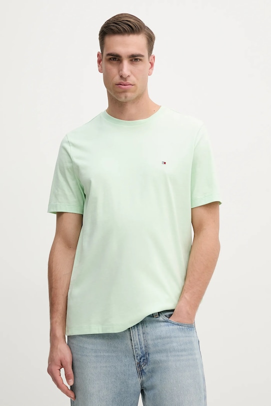 Хлопковая футболка Tommy Hilfiger, зеленый
Хлопковая футболка Tommy Hilfiger, зеленый