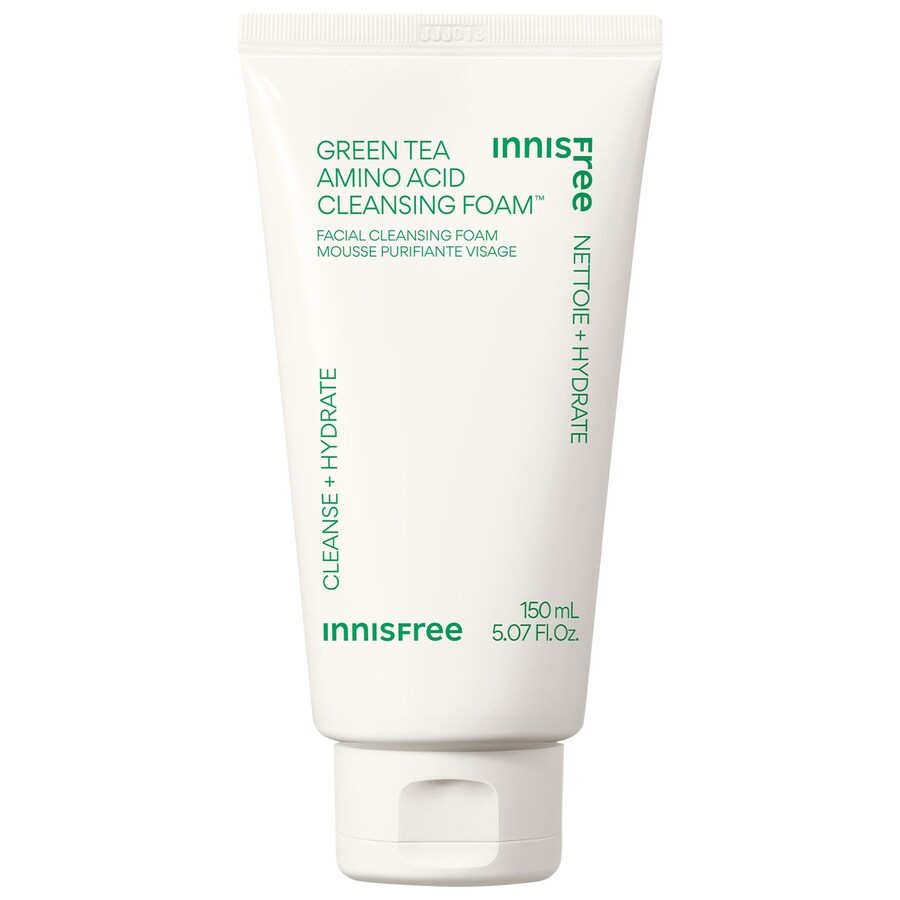 Очищающая пенка с аминокислотами зеленого чая без сульфатов innisfree, 5.07 oz /150 ml
Очищающая пенка с аминокислотами зеленого чая без сульфатов innisfree, 5.07 oz /150 ml