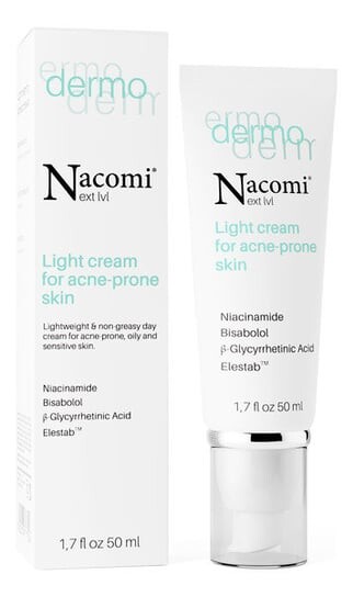 Легкий крем для кожи с акне Nacomi, Next lvl Dermo
Легкий крем для кожи с акне Nacomi, Next lvl Dermo
