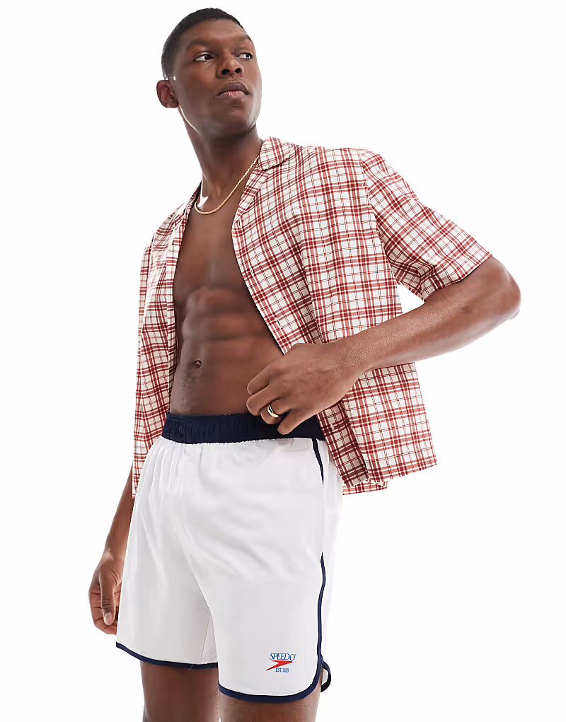 Шорты для плавания Speedo Swim с логотипом Volley 16'' белого цвета
Шорты для плавания Speedo Swim с логотипом Volley 16'' белого цвета