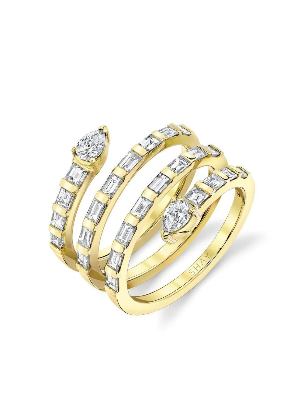 Кольцо Spiral из желтого золота с бриллиантом SHAY, золотой
Кольцо Spiral из желтого золота с бриллиантом SHAY, золотой