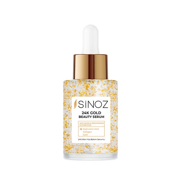 Антивозрастная сыворотка для лица SINOZ 24K Gold Beauty, 30 мл
Антивозрастная сыворотка для лица SINOZ 24K Gold Beauty, 30 мл