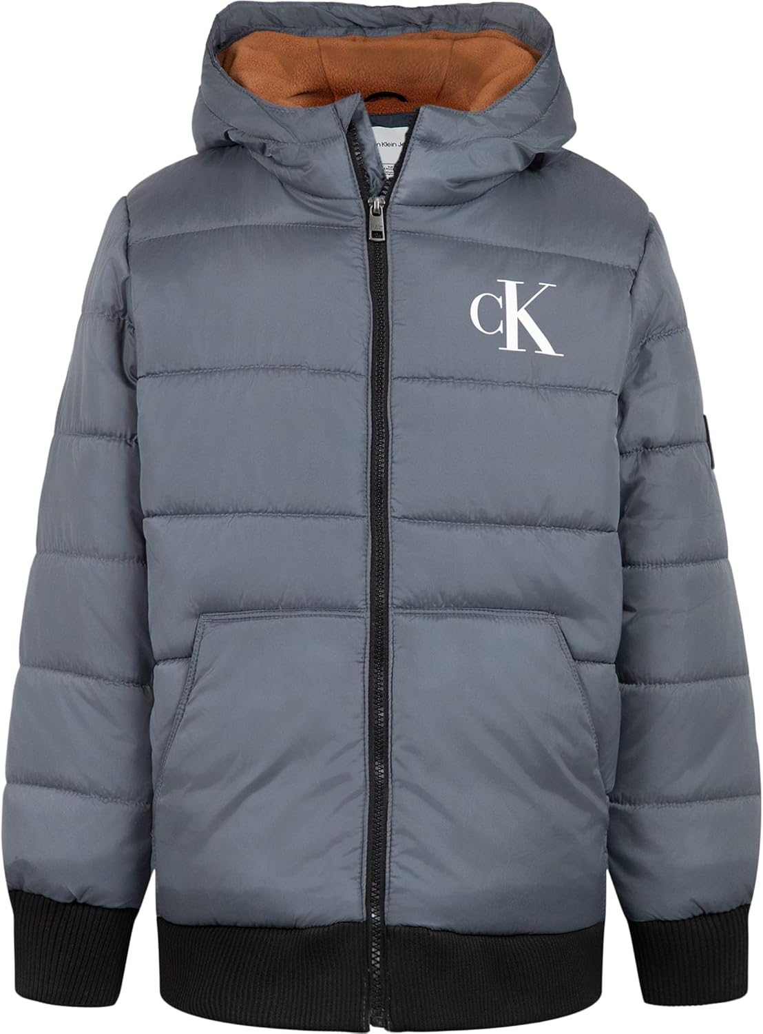 Плотная куртка Calvin Klein для мальчиков с капюшоном и флисовой подкладкой, Bubble Dark Grey 04
Плотная куртка Calvin Klein для мальчиков с капюшоном и флисовой подкладкой, Bubble Dark Grey 04