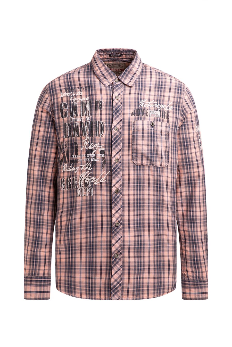 Рубашка на пуговицах классического кроя CAMP DAVID, Orange
Рубашка на пуговицах классического кроя CAMP DAVID, Orange