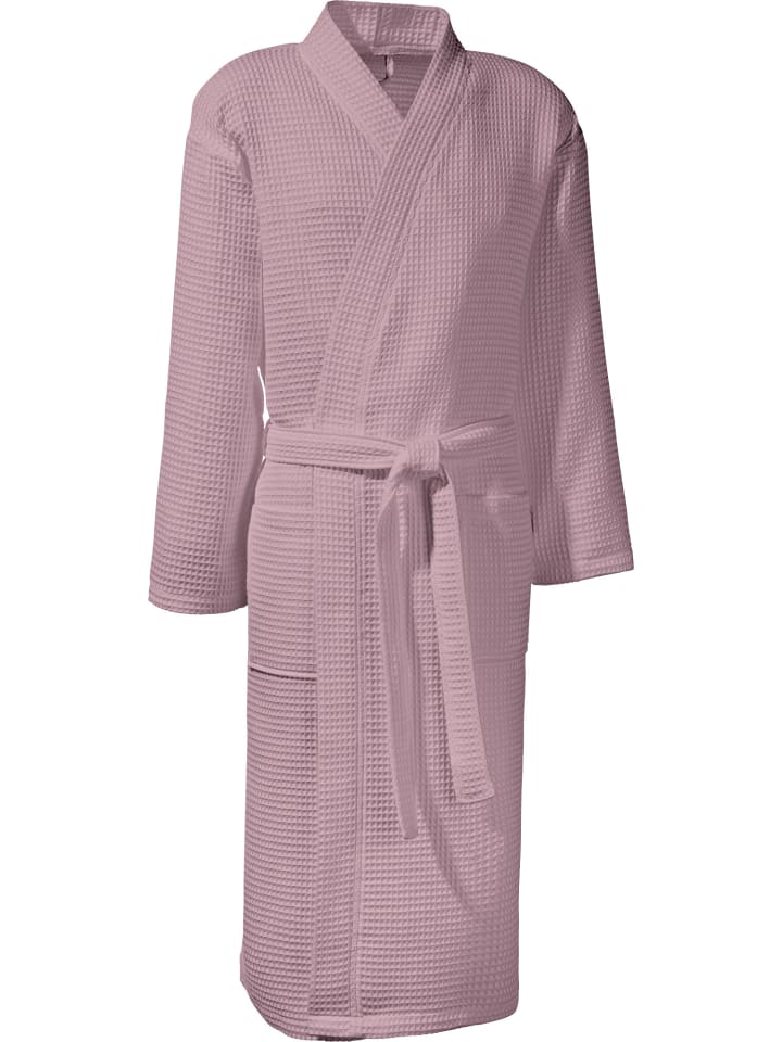 Erwin Müller Длинный банный халат унисекс из пике Hohenfels сиреневого цвета
Erwin Müller Длинный банный халат унисекс из пике Hohenfels сиреневого цвета