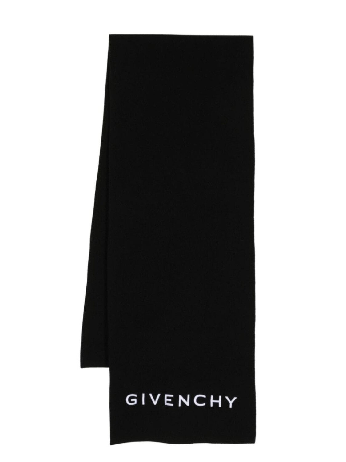 Шарф с вышитым логотипом Givenchy, черный
Шарф с вышитым логотипом Givenchy, черный