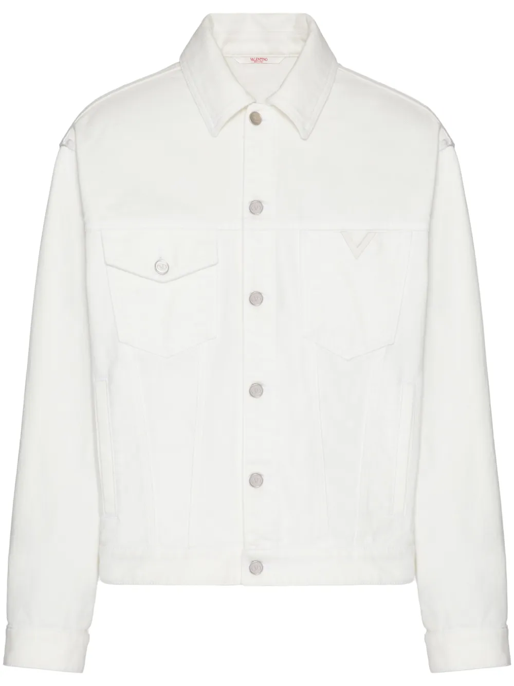 Джинсовая куртка с логотипом VALENTINO GARAVANI, белый
Джинсовая куртка с логотипом VALENTINO GARAVANI, белый