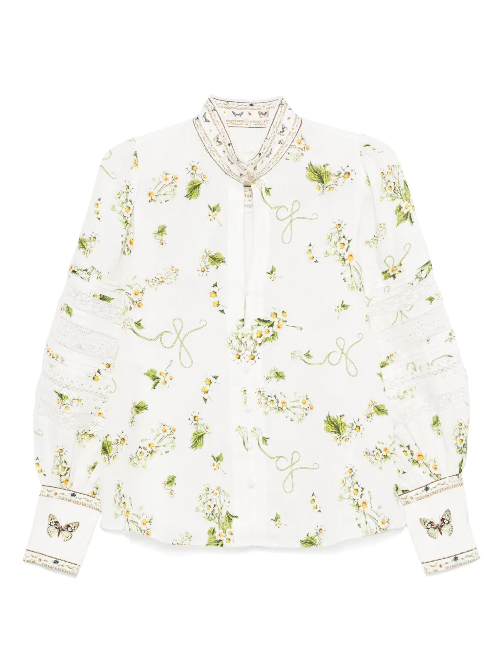 Льняная рубашка с цветочным принтом Camilla, белый
Льняная рубашка с цветочным принтом Camilla, белый