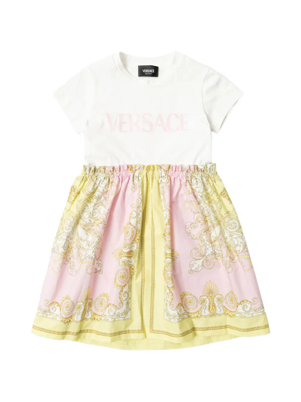Платье с принтом Versace Kids, белый
Платье с принтом Versace Kids, белый