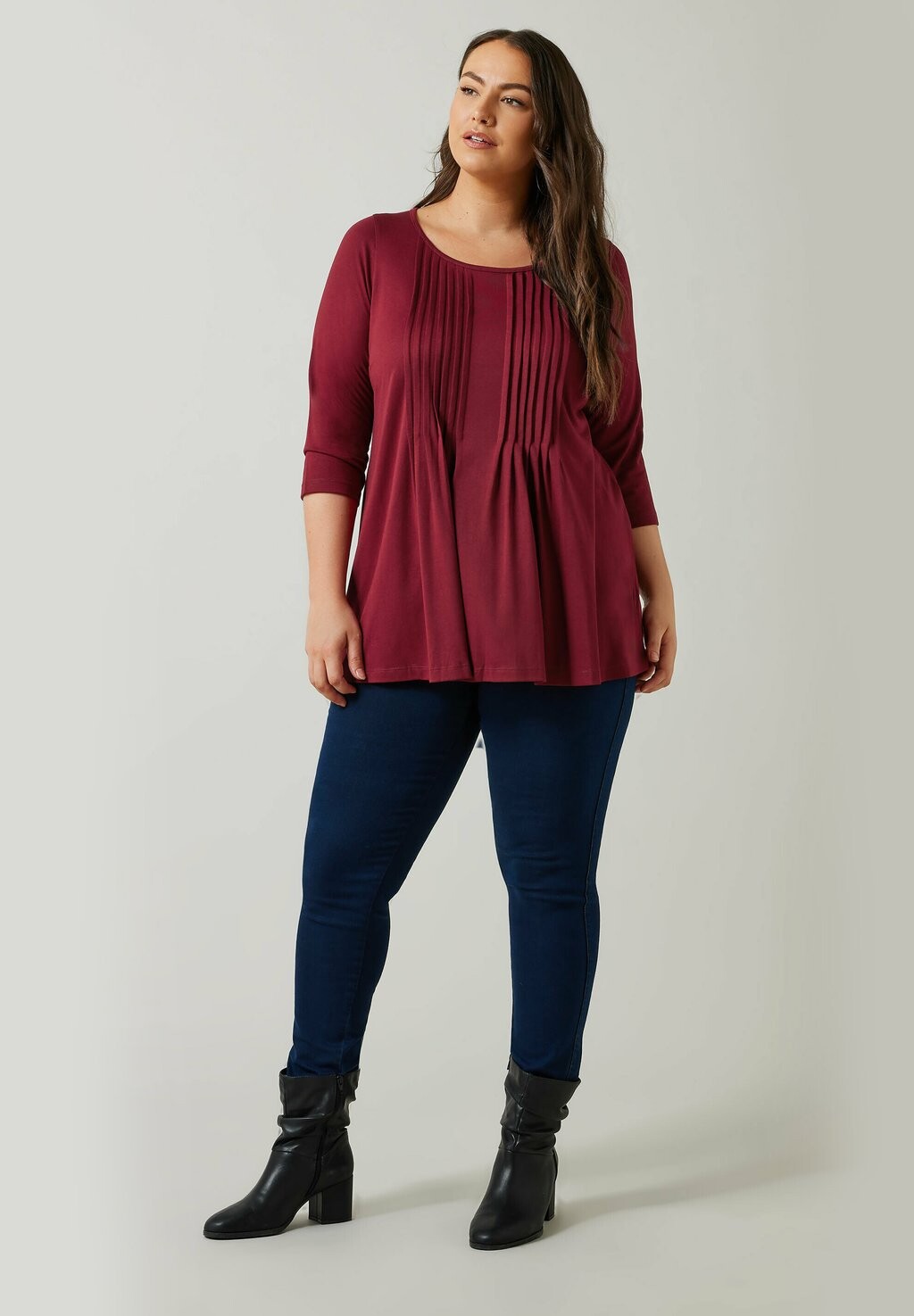 Топ с длинными рукавами Evans, бордовый
Топ с длинными рукавами Evans, бордовый