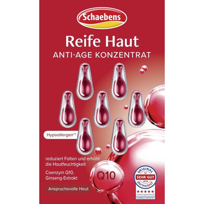 Антивозрастной концентрат для зрелой кожи Schaebens, 7 шт.
Антивозрастной концентрат для зрелой кожи Schaebens, 7 шт.