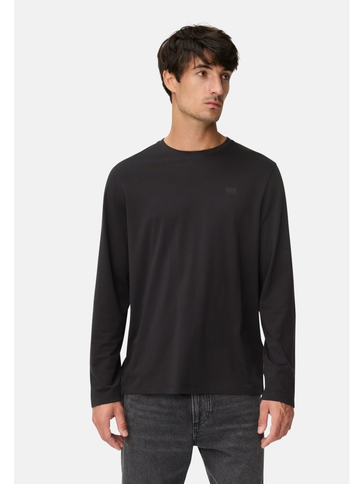 Рубашка с длинными рукавами fleXXXactive из хлопковой смеси черного цвета Camel Active
Рубашка с длинными рукавами fleXXXactive из хлопковой смеси черного цвета Camel Active