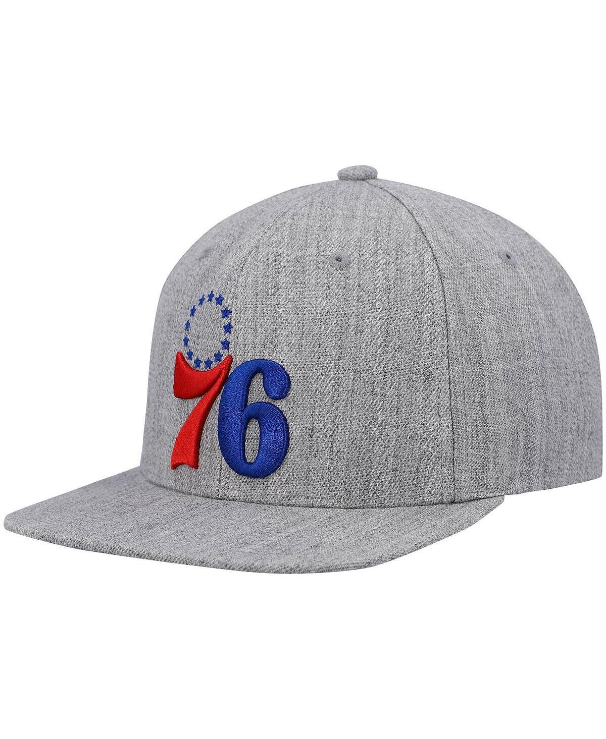 Мужская серая кепка Philadelphia 76Ers 2.0 Snapback с меланжевым рисунком Mitchell & Ness
Мужская серая кепка Philadelphia 76Ers 2.0 Snapback с меланжевым рисунком Mitchell & Ness