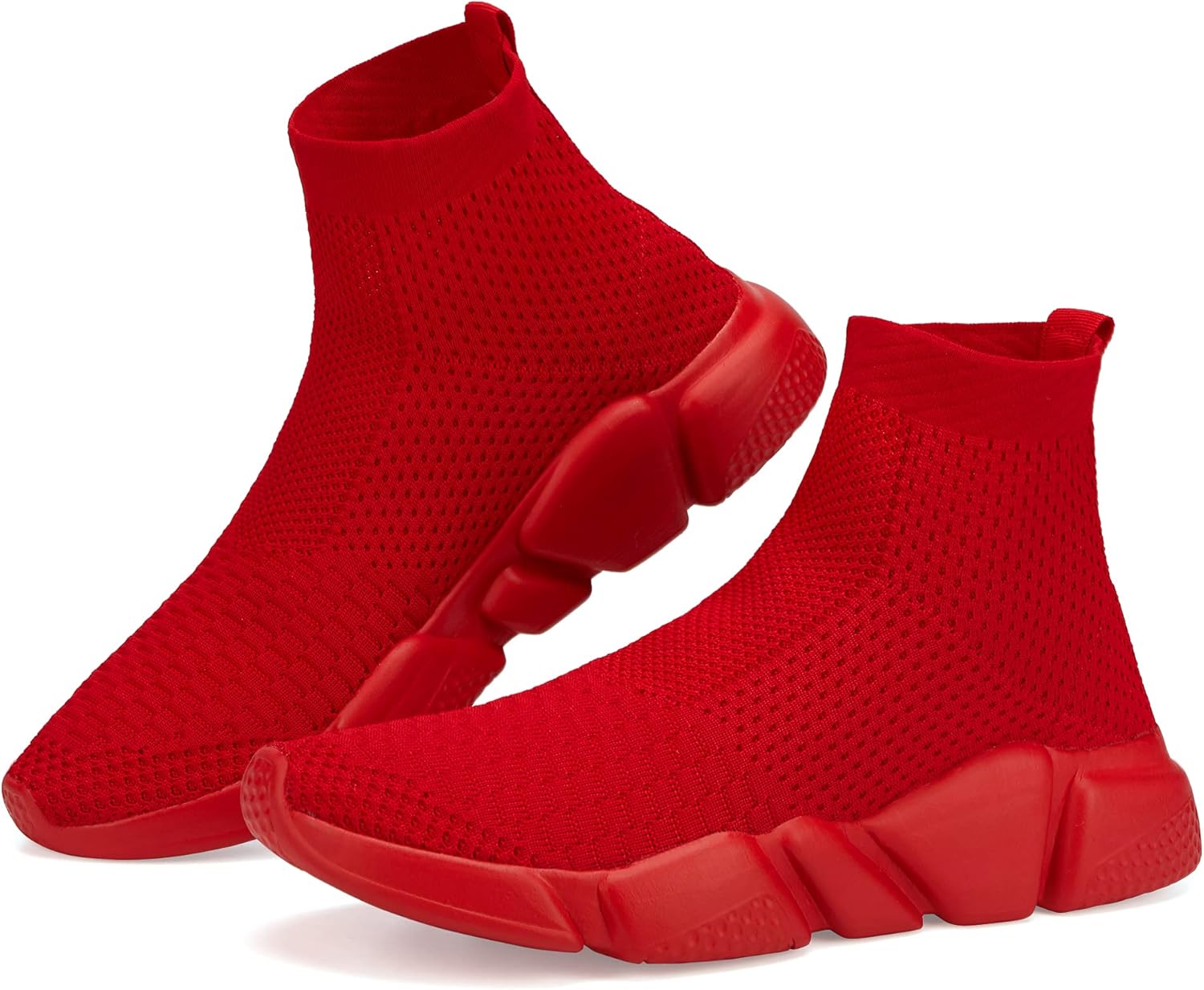 Мужские кроссовки Santiro, легкие высокие спортивные туфли, дышащие вязаные беговые кроссовки, модные кроссовки для зала и спорта, красный
Мужские кроссовки Santiro, легкие высокие спортивные туфли, дышащие вязаные беговые кроссовки, модные кроссовки для зала и спорта, красный