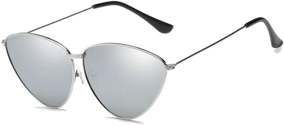 Ретро-солнцезащитные очки в форме «кошачьего глаза» с треугольным оправой цвета океана для женщин, модные винтажные солнцезащитные очки KTUCN, 08 Siliver
Ретро-солнцезащитные очки в форме «кошачьего глаза» с треугольным оправой цвета океана для женщин, модные винтажные солнцезащитные очки KTUCN, 08 Siliver