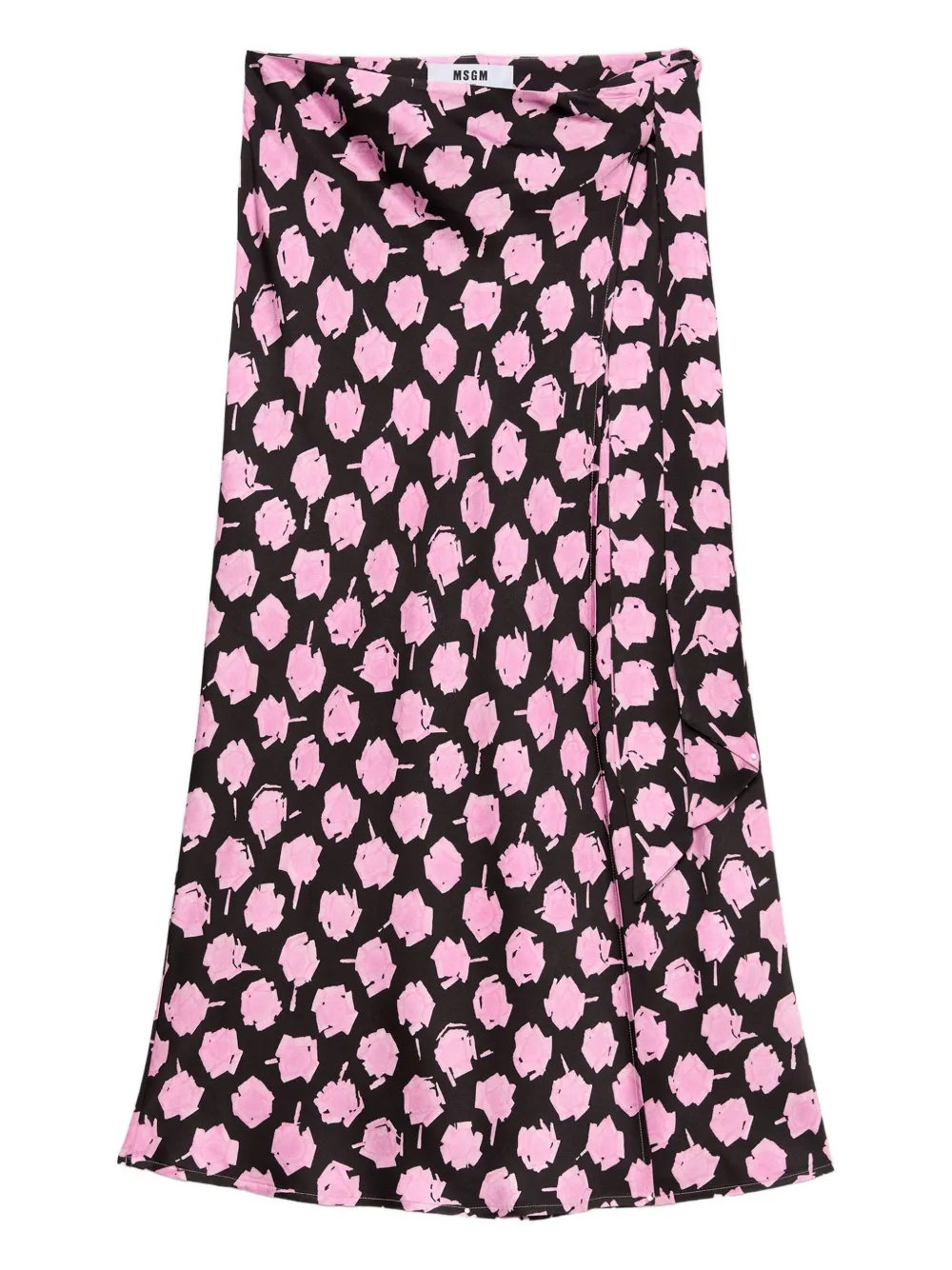 Юбка миди с запахом и цветочным принтом Msgm, розовый
Юбка миди с запахом и цветочным принтом Msgm, розовый