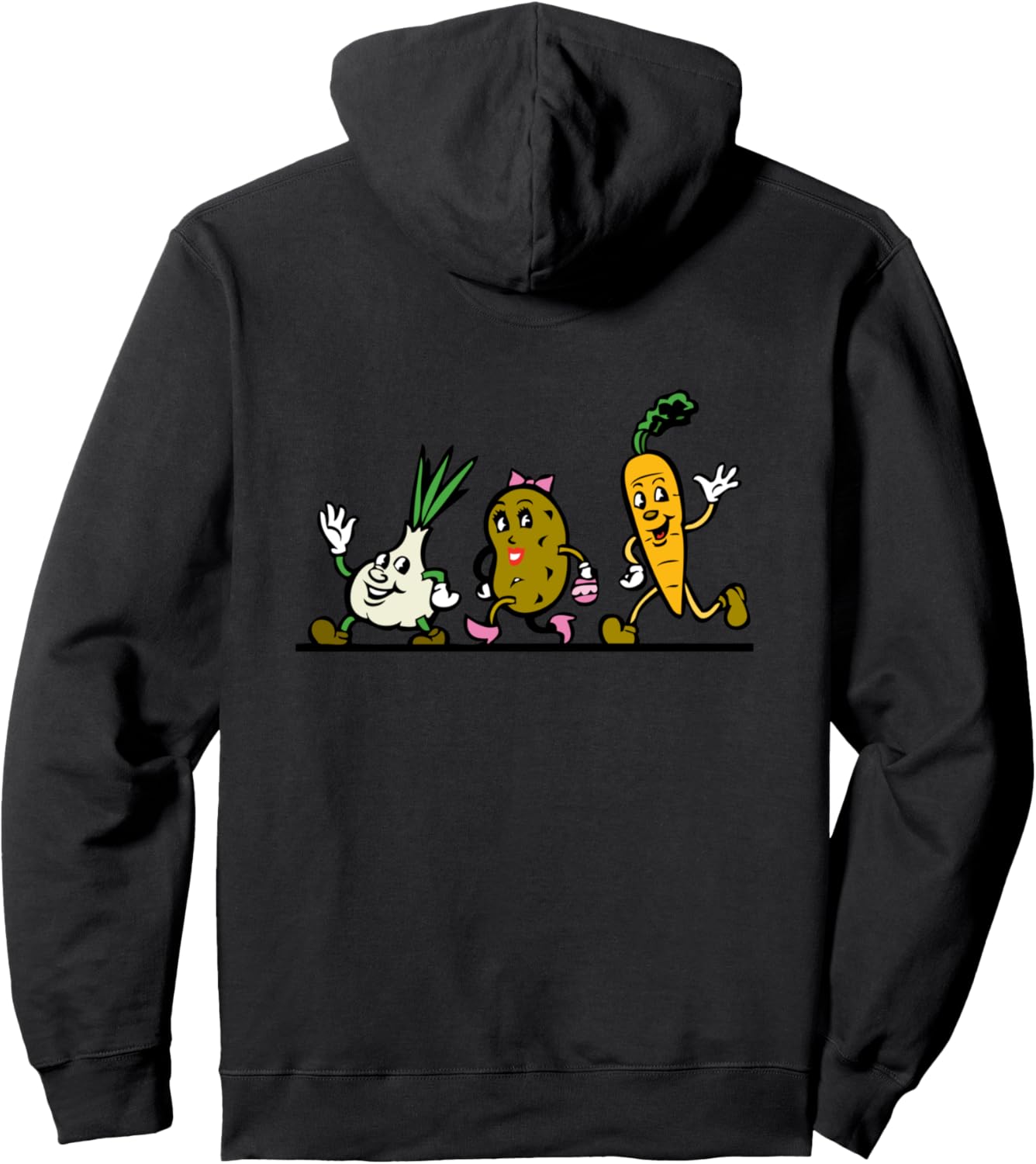 Толстовка с изображением овощей, лука, картофеля и моркови в фильме Vg Productions, черный
Толстовка с изображением овощей, лука, картофеля и моркови в фильме Vg Productions, черный