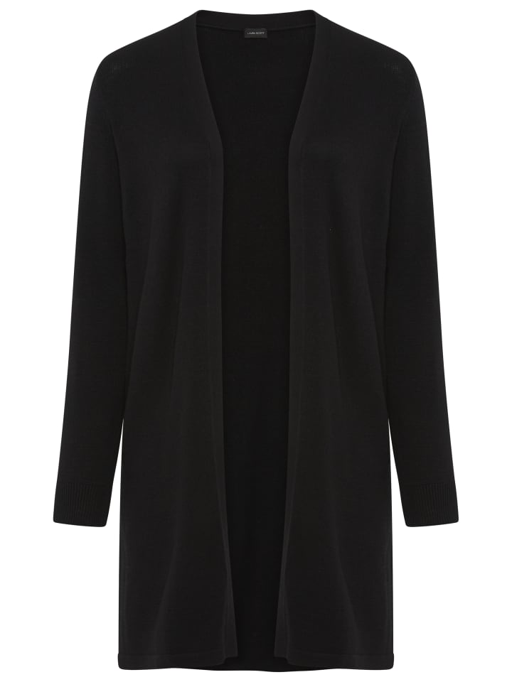 Длинный кардиган черного цвета Laura Scott
Длинный кардиган черного цвета Laura Scott
