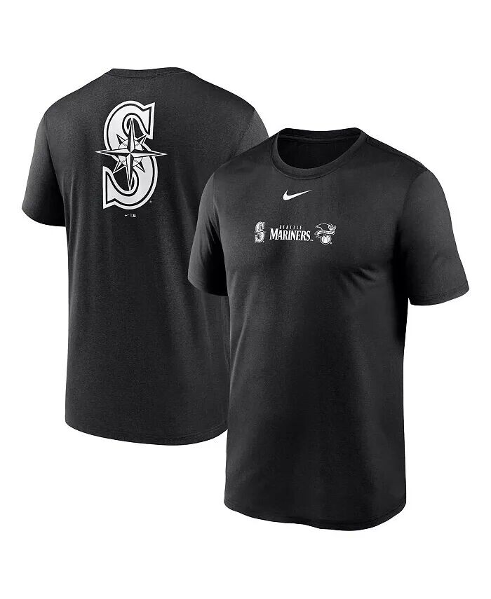 Мужская черная футболка с логотипом Legend Legend через плечо Seattle Mariners Fashion Nike, черный
Мужская черная футболка с логотипом Legend Legend через плечо Seattle Mariners Fashion Nike, черный