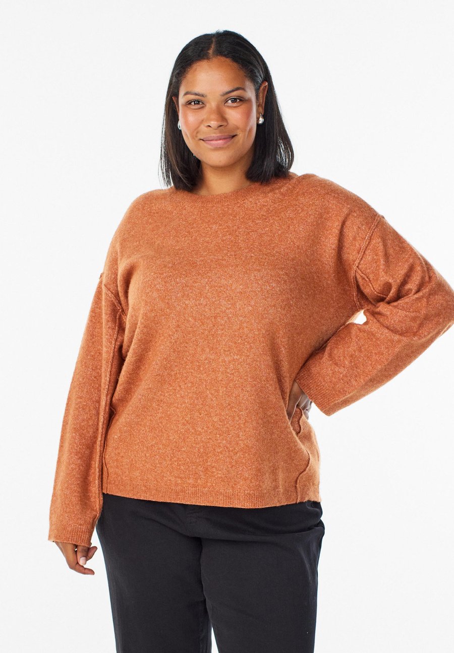 Джемпер Zizzi Jumper, Sierra Melange/Mottled Orange
Джемпер Zizzi Jumper, Sierra Melange/Mottled Orange