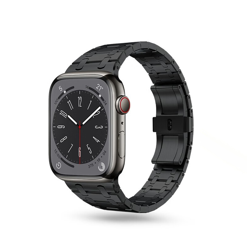 IBOANN Часы Strap Apple Compatibility Stainless Steel Material, AP stainless steel strap - black
IBOANN Часы Strap Apple Compatibility Stainless Steel Material, AP stainless steel strap - black