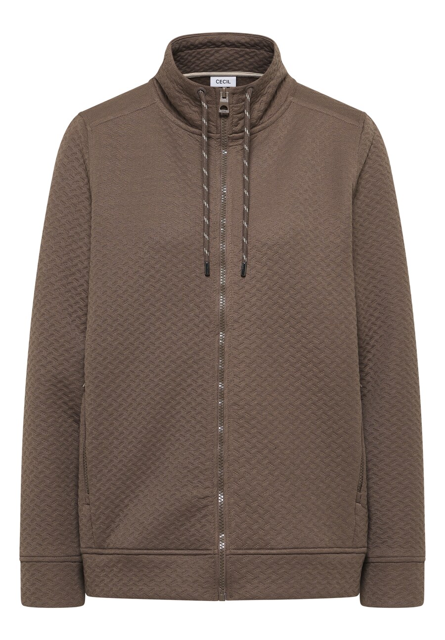 Толстовка с капюшоном на молнии CECIL, коричневый
Толстовка с капюшоном на молнии CECIL, коричневый