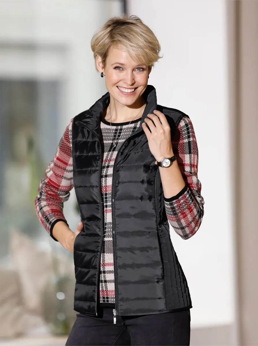 Стеганый жилет Classic Basics, черный
Стеганый жилет Classic Basics, черный