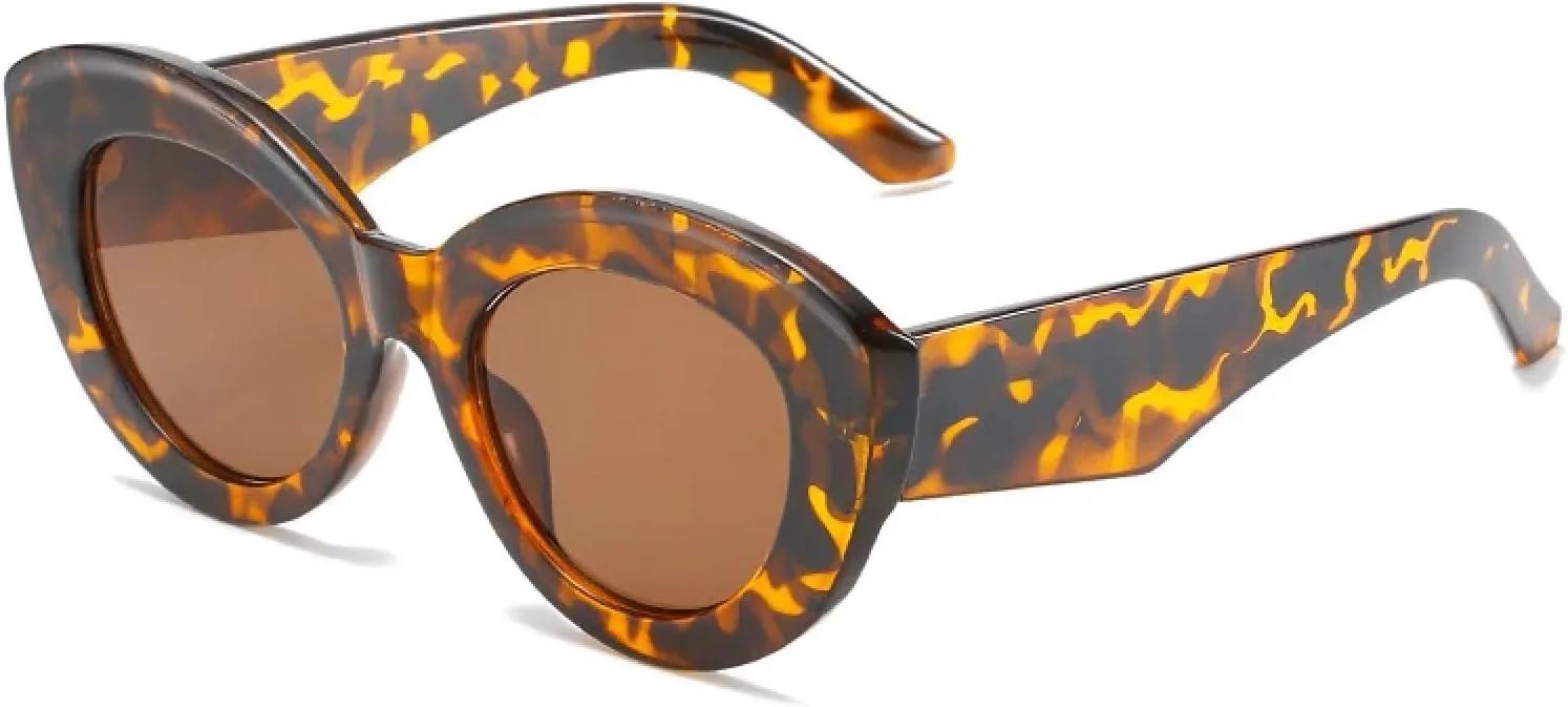 Ретро большие солнцезащитные очки «кошачий глаз» разноцветные женские модные очки солнцезащитные очки с защитой от УФ-излучения для мужчин TVTBBVV, Leopard Tea
Ретро большие солнцезащитные очки «кошачий глаз» разноцветные женские модные очки солнцезащитные очки с защитой от УФ-излучения для мужчин TVTBBVV, Leopard Tea