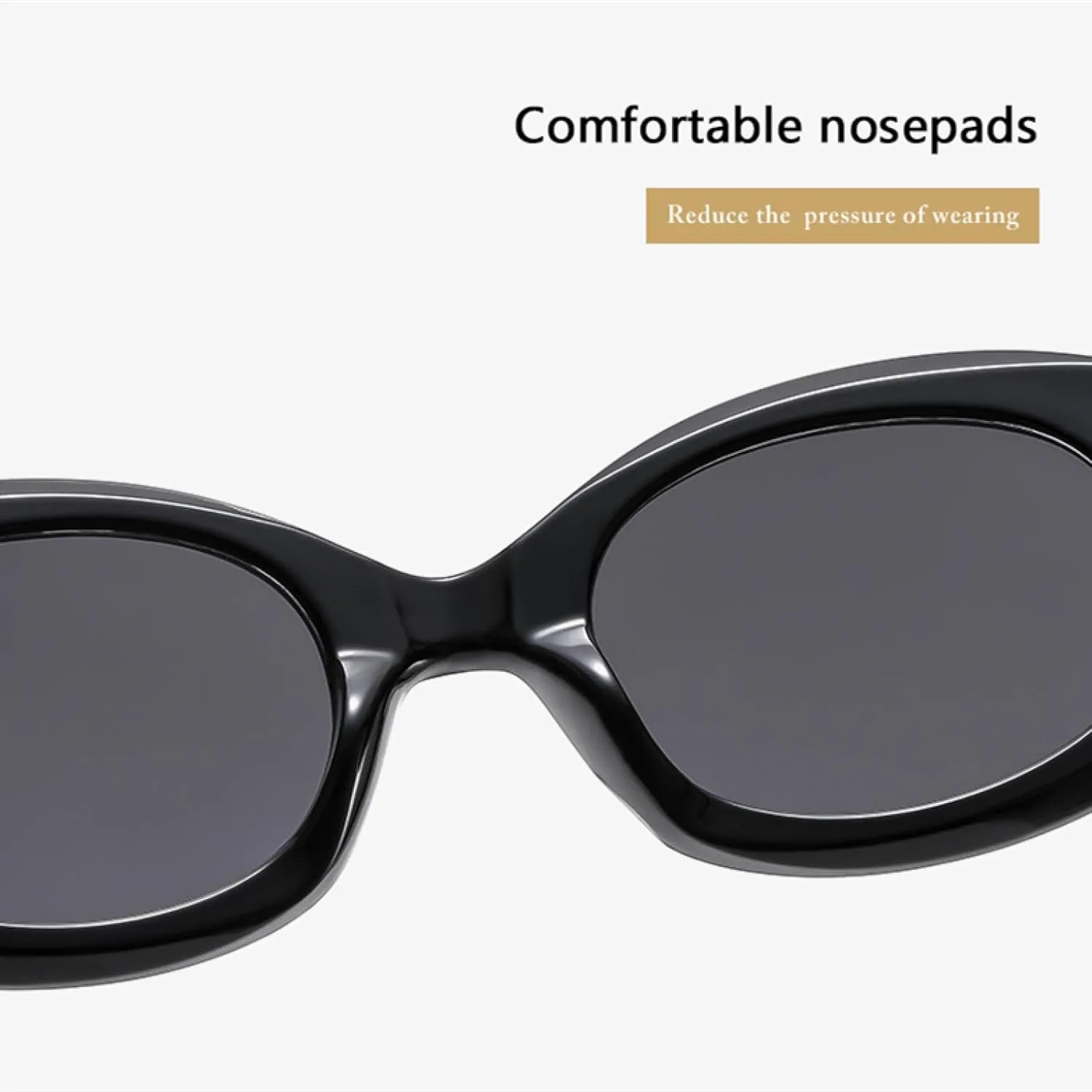 Солнцезащитные очки с защитой UV400 | Универсальная овальная оправа | Для женщин и мужчин, для занятий спортом на открытом воздухе и вождения DSVIGF, Black
Солнцезащитные очки с защитой UV400 | Универсальная овальная оправа | Для женщин и мужчин, для занятий спортом на открытом воздухе и вождения DSVIGF, Black