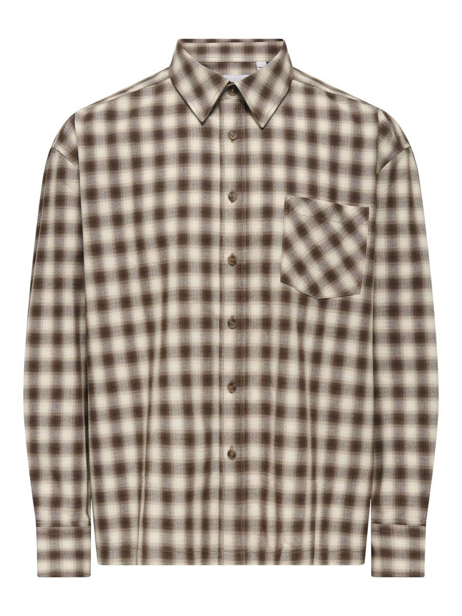Рубашка на пуговицах Comfort fit Only & Sons ONSELLIOT, коричневый
Рубашка на пуговицах Comfort fit Only & Sons ONSELLIOT, коричневый