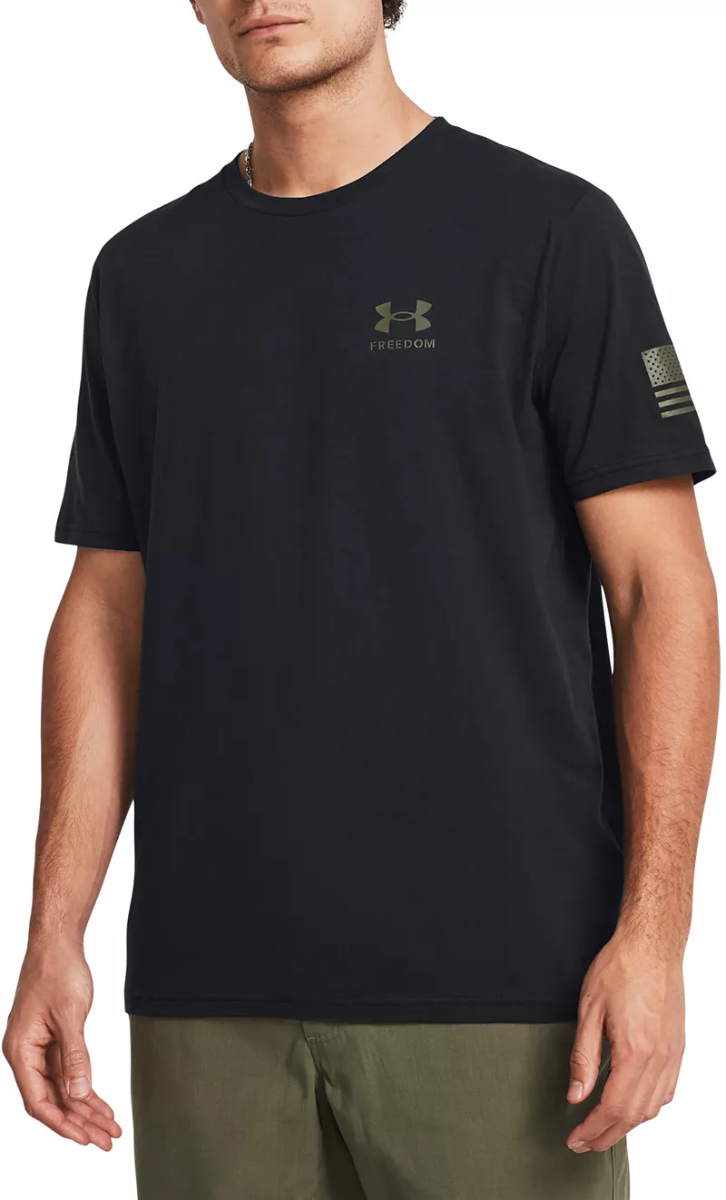 Мужская футболка с градиентом и флагом свободы Under Armour, цвет Black/Marine OD Green/Blk
Мужская футболка с градиентом и флагом свободы Under Armour, цвет Black/Marine OD Green/Blk