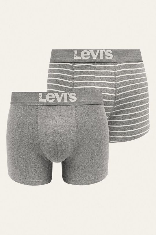 Шорты-боксеры (2 пары) Levi's, серый
Шорты-боксеры (2 пары) Levi's, серый