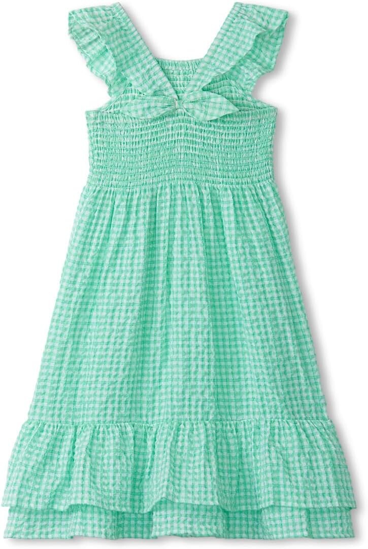 Платье Hatley Gingham Seersucker Smocked Dress, цвет Beveled Glass
Платье Hatley Gingham Seersucker Smocked Dress, цвет Beveled Glass