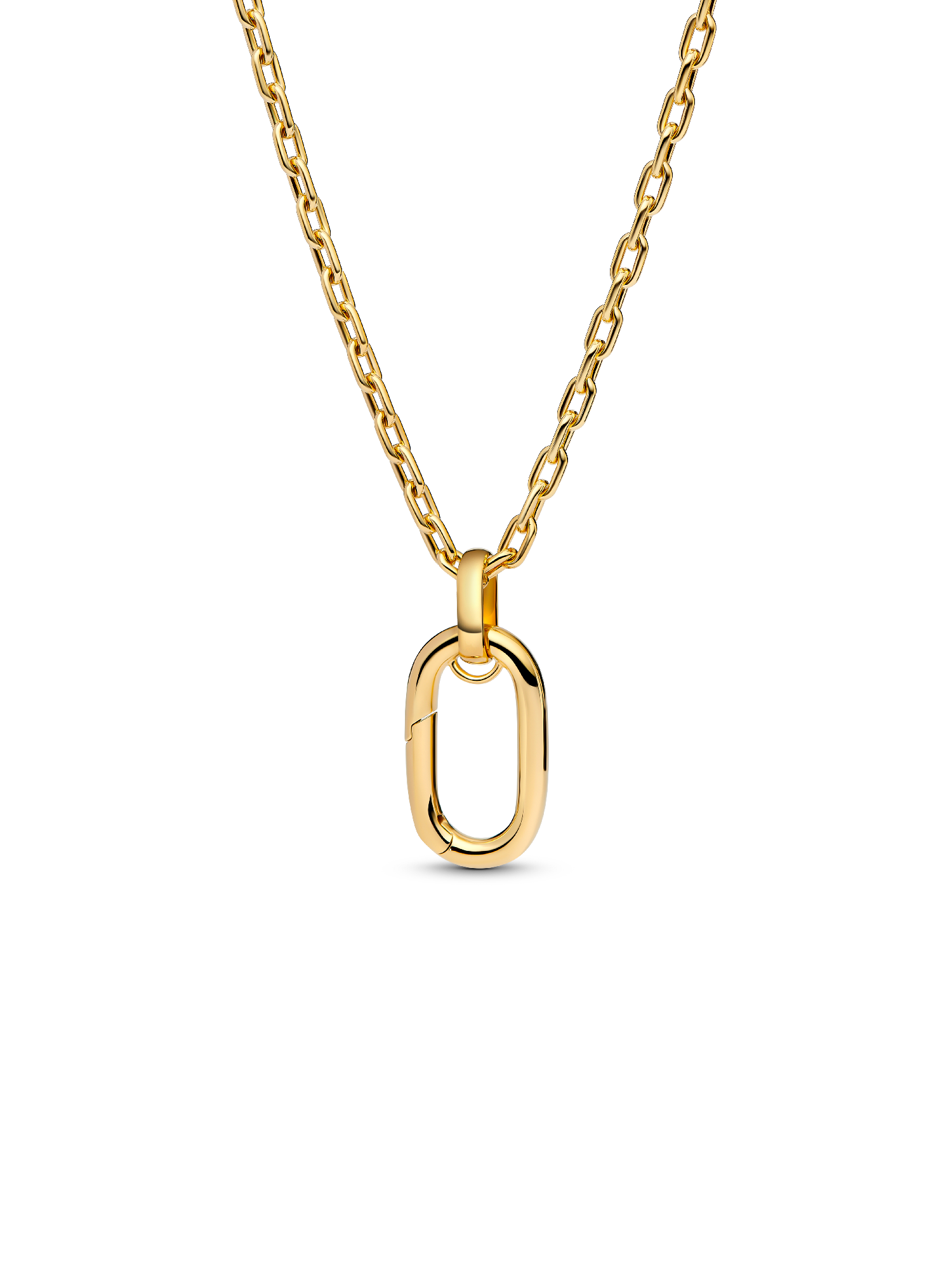 Ожерелье из цепочек с крупными звеньями Pandora, 14-каратное золотое покрытие
Ожерелье из цепочек с крупными звеньями Pandora, 14-каратное золотое покрытие