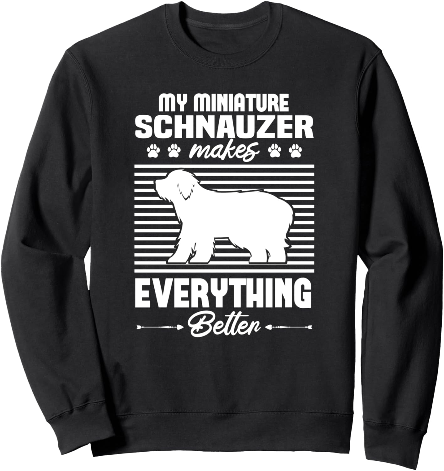 Забавная толстовка с надписью Мой миниатюрный шнауцер делает все лучше My Miniature Schnauzer Dog Makes Everything Better, черный
Забавная толстовка с надписью Мой миниатюрный шнауцер делает все лучше My Miniature Schnauzer Dog Makes Everything Better, черный