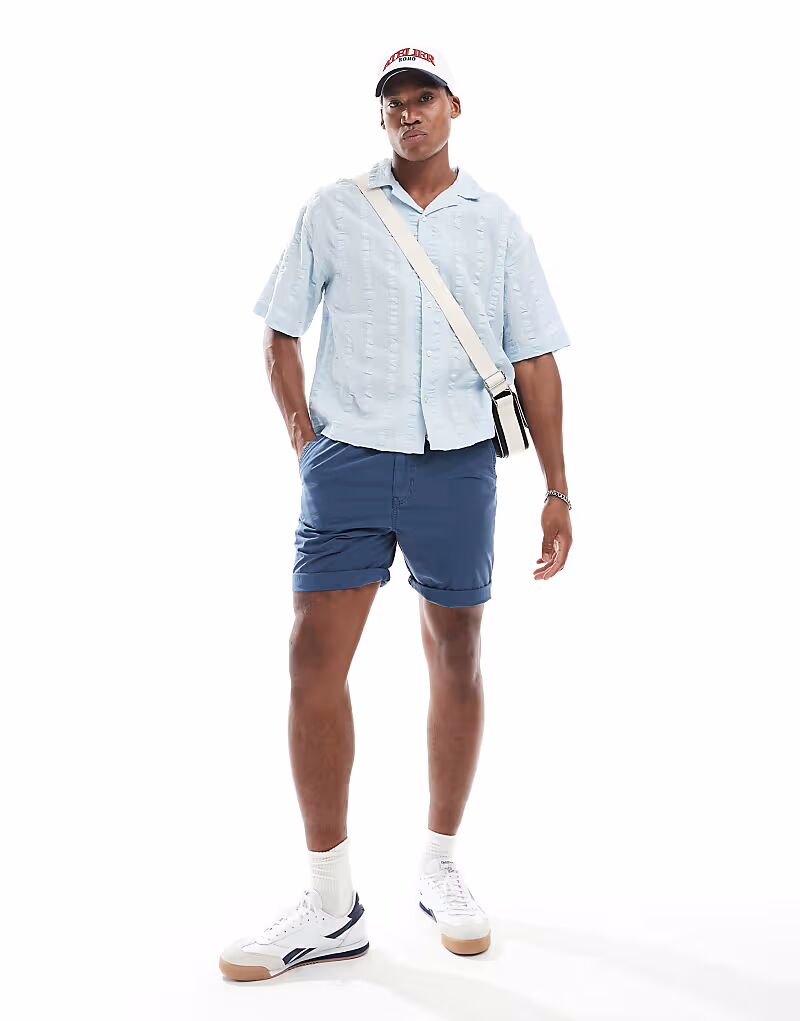 Шорты для ходьбы Superdry Essentials темно-синего цвета
Шорты для ходьбы Superdry Essentials темно-синего цвета