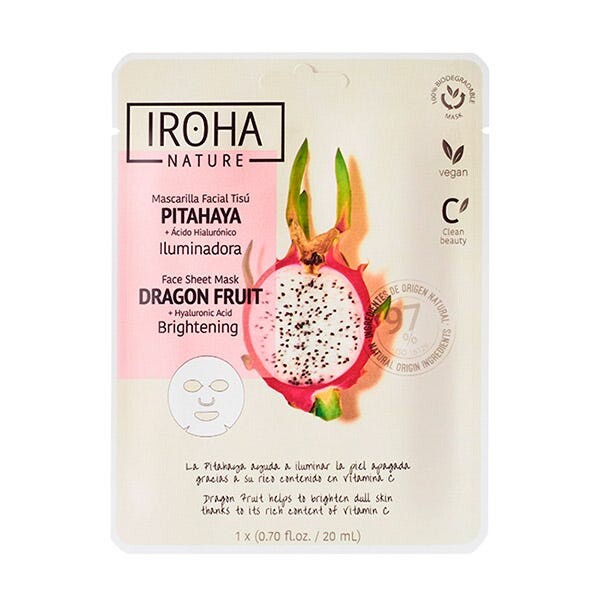 Осветляющая маска Питахайя 1 шт Iroha Nature
Осветляющая маска Питахайя 1 шт Iroha Nature
