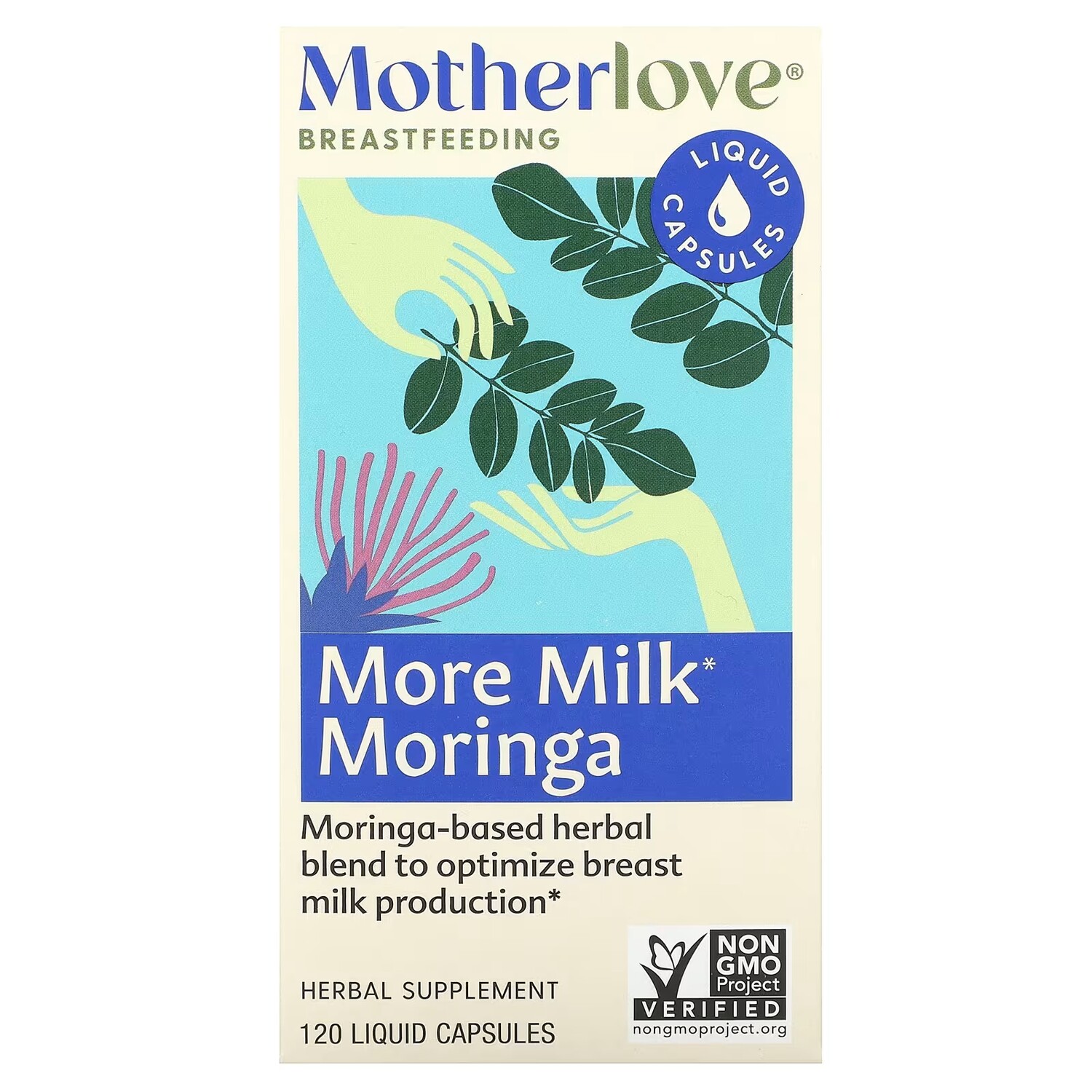 Motherlove More Milk Moringa 120 жидких капсул
Motherlove More Milk Moringa 120 жидких капсул