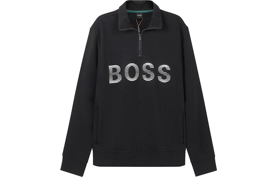 HUGO BOSS Свитшот мужская черная FW22
HUGO BOSS Свитшот мужская черная FW22