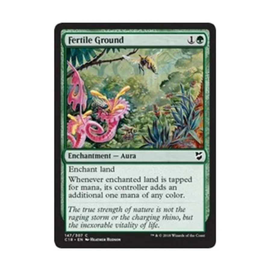 CCG Плодородная земля (С), MTG - Commander 2018
CCG Плодородная земля (С), MTG - Commander 2018