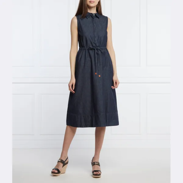 Платье Dazzy с добавлением льна Marella, синий
Платье Dazzy с добавлением льна Marella, синий